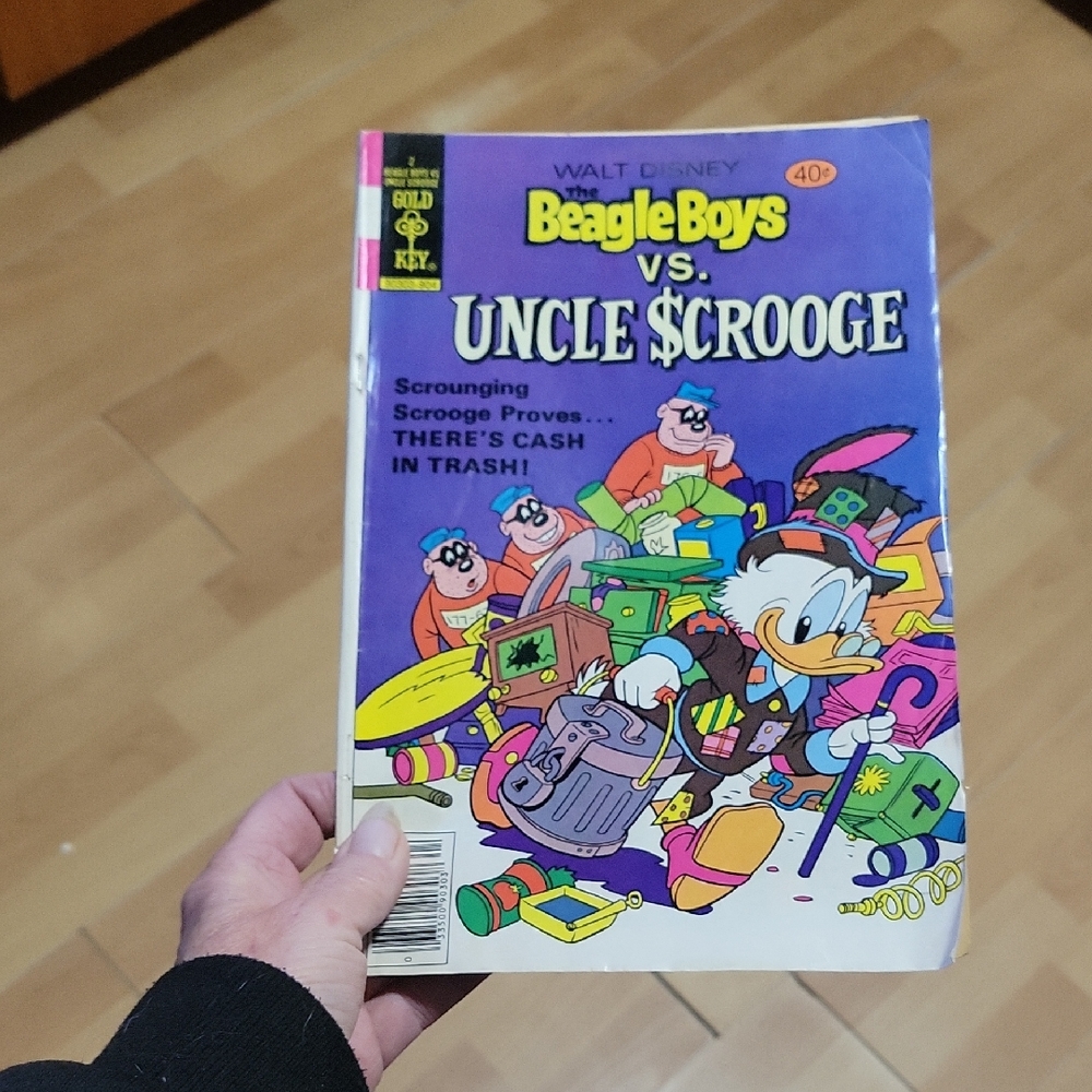 1979 Beagle Boys vs. Uncle Scrooge Comic Book